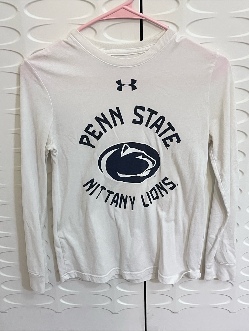 Under Armour Penn State Nittany Lions Youth Medium HeatGear Long Sleeve